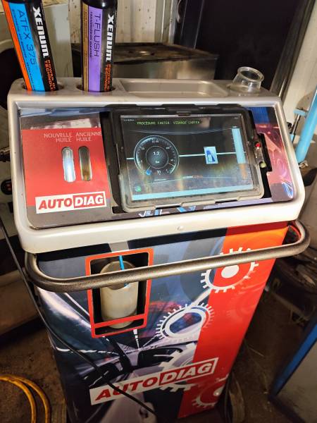 Vidange boîte PDK Porsche